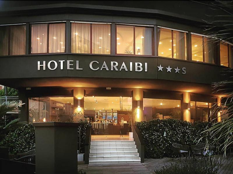 Hotel Caraibi Milano Marittima Exterior foto